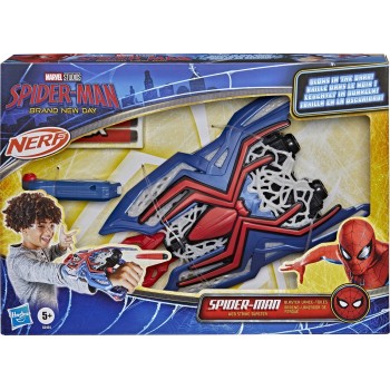 hasbro marvel spider-man spider-man nerf web strike blaster G2454 5010996415615