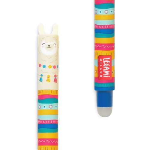 Legami Grrreat Adventure Tiger Erasable Gel Pen - Erasable Pen Lama EP0064 8052694099022