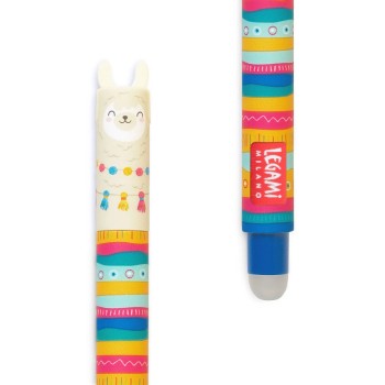 Legami Grrreat Adventure Tiger Erasable Gel Pen - Erasable Pen Lama EP0064 8052694099022