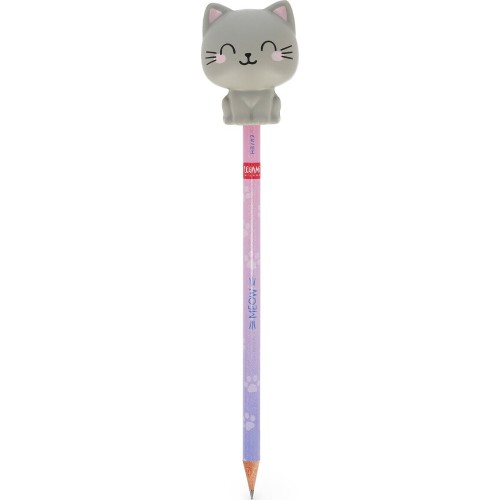 Legami Pencil With Squishy Kitty Be Curious - Squeezies kitty PSQ0002 8052694121532