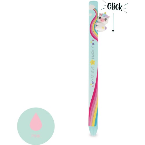 Legami Retractable Ballpoint Unicorn believe in Magic- Free Hugs unicorn HUG0004 8052694122027