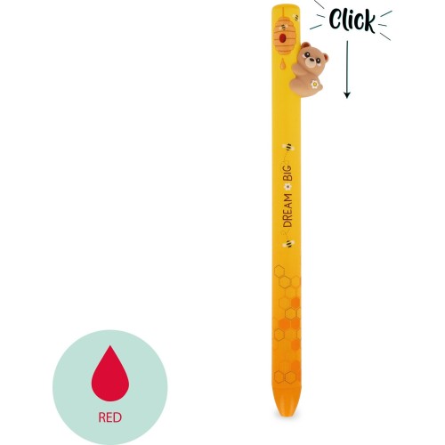 Legami Retractable Ballpoint Teddy Bear dream Big- Free Hugs teddy bear HUG0003 8052694122010