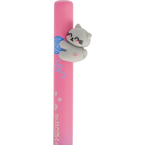 Legami Retractable Ballpoint Kitty Be Curious- Free Hugs kitty HUG0002 8052694122003