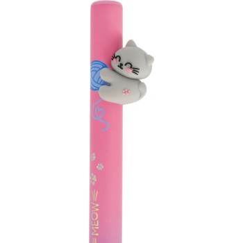 Legami Retractable Ballpoint Kitty Be Curious- Free Hugs kitty HUG0002 8052694122003