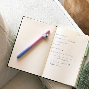 Legami Retractable Ballpoint Kitty Be Curious- Free Hugs kitty HUG0002 8052694122003