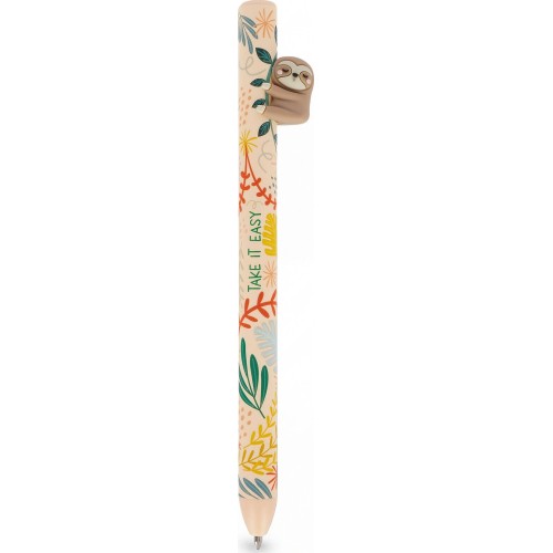 Legami Retractable Ballpoint Sloth take it Easy- Free Hugs sloth HUG0006 8052694122041
