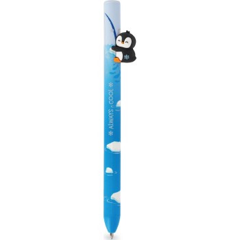 Legami Retractable Ballpoint Penguin always Cool- Free Hugs penguin HUG0005 8052694122034