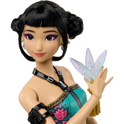 Mattel Kpop Demon Hunters Kpop Demon Hunters Huntr/X Zoey Fashion Doll In Removable Look With Themed Movie Accessories JRN37 194