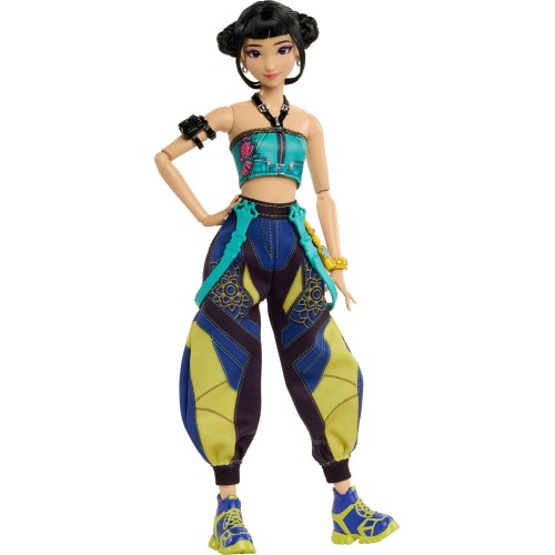 Mattel Kpop Demon Hunters Kpop Demon Hunters Huntr/X Zoey Fashion Doll In Removable Look With Themed Movie Accessories JRN37 194
