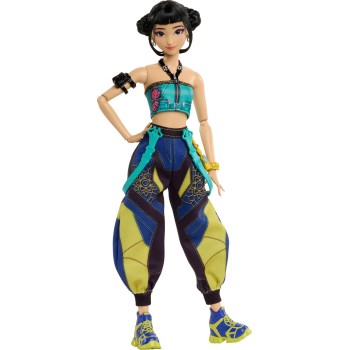 Mattel Kpop Demon Hunters Kpop Demon Hunters Huntr/X Zoey Fashion Doll In Removable Look With Themed Movie Accessories JRN37 194