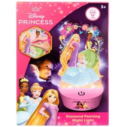 canenco Disney Princess Princess Diamond Painting Nightlight Φωτιστικό LED DP251198 8719668034983