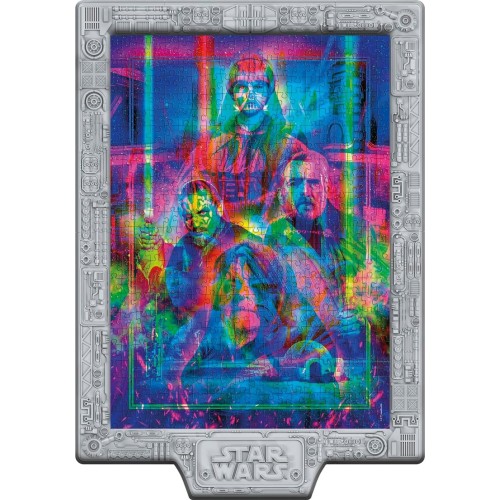 Clementoni Star Wars Metamorphic Art Puzzle Με Φωτιζόμενο Εφέ & Κορνίζα – Επεισόδια I–II–III (520 Τμχ) 1260-35161 8005125351619
