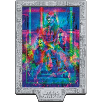 Clementoni Star Wars Metamorphic Art Puzzle Με Φωτιζόμενο Εφέ & Κορνίζα – Επεισόδια I–II–III (520 Τμχ) 1260-35161 8005125351619