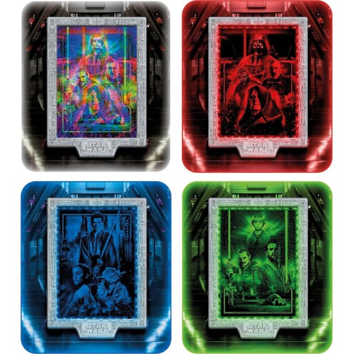 Clementoni Star Wars Metamorphic Art Puzzle Με Φωτιζόμενο Εφέ & Κορνίζα – Επεισόδια I–II–III (520 Τμχ) 1260-35161 8005125351619