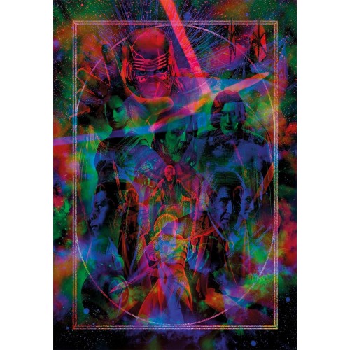 Clementoni Star Wars Metamorphic Art Collection Episodes 4-5-6 1260-35163 8005125351633