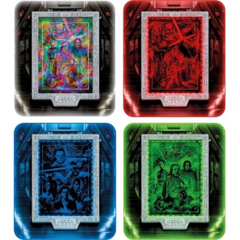 Clementoni Star Wars Metamorphic Art Puzzle Με Φωτιζόμενο Εφέ & Κορνίζα – Επεισόδια VII–VIII–IX (520 Τμχ) 1260-35163 80051253516