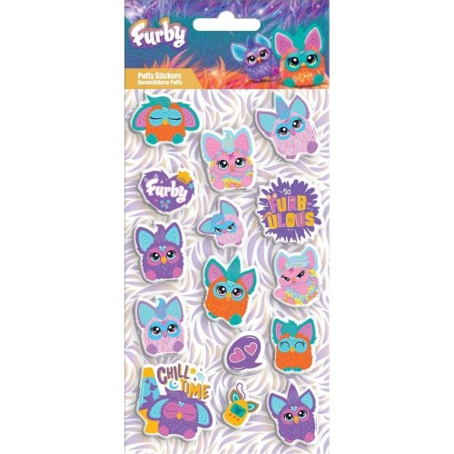Diakakis imports Αυτοκόλλητα puffy 10x22ek furby 000484505 5205698829697