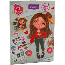 canenco I Am Magnetic Dress Up Doll Model Julia IAM23252V1 / IAM23252FV1 8719668032668