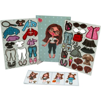 canenco I Am Magnetic Dress Up Doll Model Julia IAM23252V1 / IAM23252FV1 8719668032668