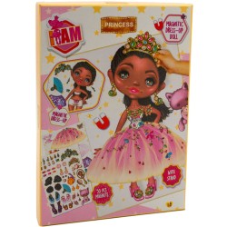 canenco I Am Magnetic Dress Up Doll Model Princess IAM23252V1 / IAM23252BV1 8719668032644