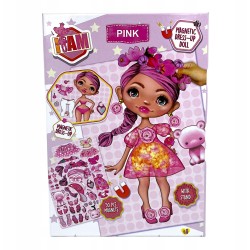 canenco I Am Magnetic Dress Up Doll Model Summer Pink 24252 / 24252A 8719668027091