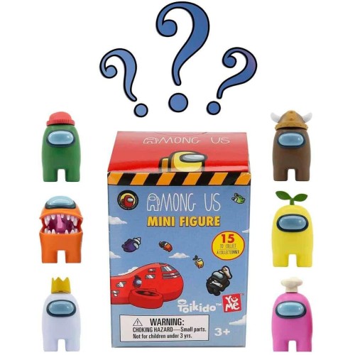 Mini Figure Yume Games: Among Us - Crewmate, Variety  4895217506027