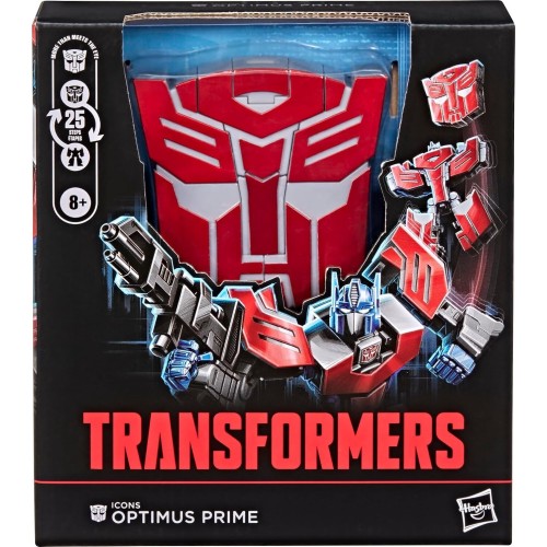 Hasbro transformers icons optimus prime 6.75-inch voyager class action figure that G3492 5010996399632