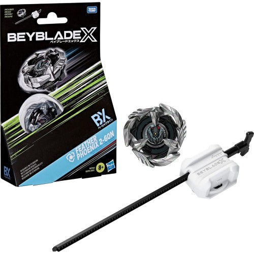 Hasbro beyblade x feather phoenix 2-60n bx starter pack set with takara tomy defen G0175 / G2740 5010996385307