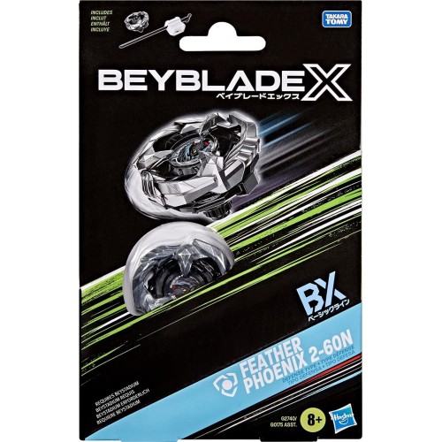 Hasbro beyblade x feather phoenix 2-60n bx starter pack set with takara tomy defen G0175 / G2740 5010996385307