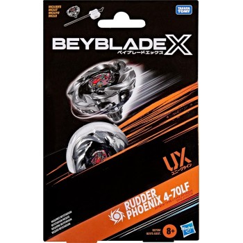 Hasbro beyblade x rudder phoenix 4-70lf ux starter pack set with takara tomy attac G0175 / G2739 5010996385314