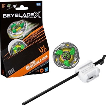 Hasbro beyblade x stun medusa 9-60gb ux starter pack set with takara tomy stamina  G0175 / G2738 5010996385321
