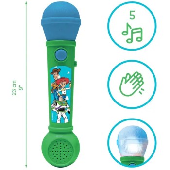 Lexibook Toy Story Μικρόφωνο Φωτισμού Με Ηχείο MIC80TS 3380743125640