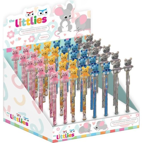 Diakakis imports Μαγικά μολυβι ποντικακια διαφ χρωμ the littlies 000647140 5205698837357