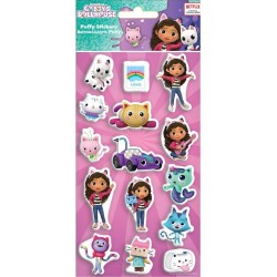 Diakakis imports Stickers Puffy 10x22cm Gabbys Dollhouse 000574007 5205698624100