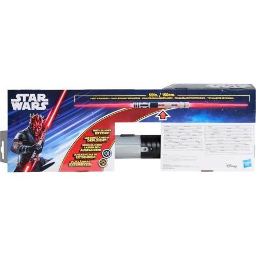 Hasbro Star Wars Darth Maul Electronic Double-Bladed Lightsaber, Officially License G2837 5010996401120