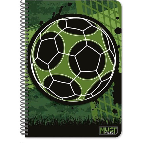 Diakakis imports spiral notebook 17x25 3i 90φ must team limits 000586581 5205698745911