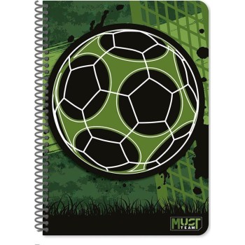 Diakakis imports spiral notebook 17x25 3i 90φ must team limits 000586581 5205698745911