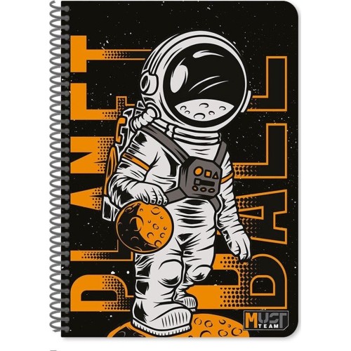 Diakakis imports τετραδιο σπιραλ 17χ25 3θ 90φ must team limits 000586581 | Toys-shop.gr