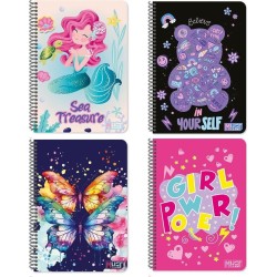 Diakakis imports spiral notebook 17x25 4i 120φ must team cute 000586568 | Toys-shop.gr