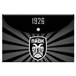 Diakakis imports PAOK Design Button Folder 000130253 | Toys-shop.gr