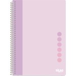 Skag Θεματικά Τετράδια Pastel Vibe 17x25 4 Θεμάτων 80γρ 312905 | Toys-shop.gr