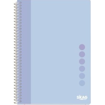 Skag Θεματικά Τετράδια Pastel Vibe 17x25 4 Θεμάτων 80γρ 312905 | Toys-shop.gr