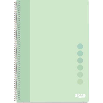 Skag Θεματικά Τετράδια Pastel Vibe A4 3 Θεμάτων 80γρ 312929 | Toys-shop.gr