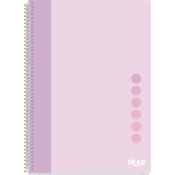 Skag Thematic Notebooks Pastel Vibe A4 3 Themes 80g 312929 5201303312929