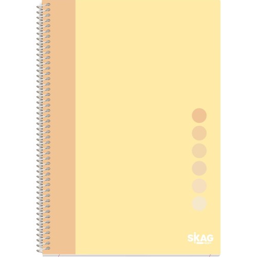 Skag Thematic Notebooks Pastel Vibe A4 3 Themes 80g 312929 5201303312929