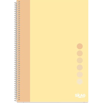 Skag Θεματικά Τετράδια Pastel Vibe A4 3 Θεμάτων 80γρ 312929 | Toys-shop.gr