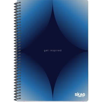 Skag Thematic Notebooks Blue Premium 17x25 2 Themes 80g 313087 5201303313087