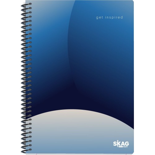 Skag Θεματικά Τετράδια Blue Premium 17x25 2 Θεμάτων 80γρ 313087 | Toys-shop.gr