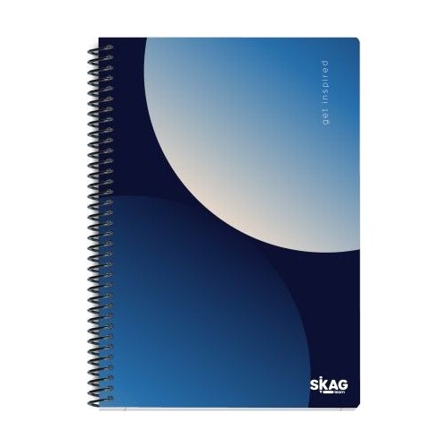 Skag Θεματικά Τετράδια Blue Premium A4 3 Θεμάτων 80γρ 313117 5201303313117