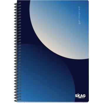 Skag Thematic Notebooks Blue Premium A4 3 Themes 80g 313117 5201303313117